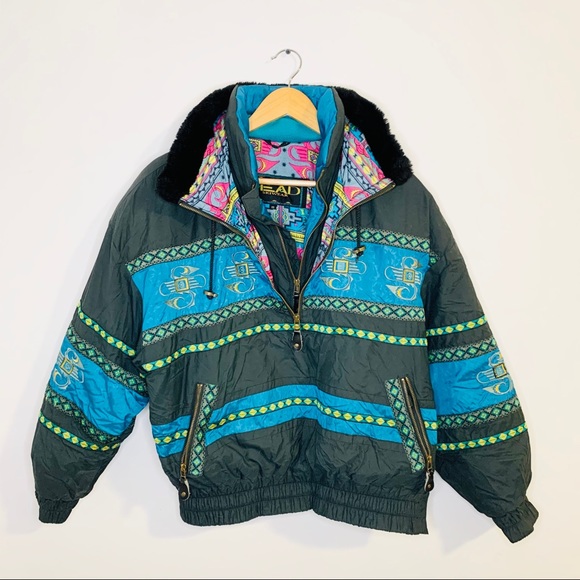 quarter zip ski jacket